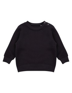 L-LW06T-Sweat-shirt à encolure ras-du-cou et à boutons-pression sur les épaules 2